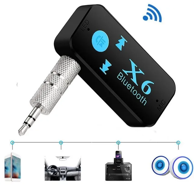 Recepător audio bluetooth 3 în 1 pentru mașină