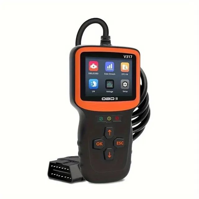 Professional OBD2 diagnostic tool for autosystems - Life update DTC, code reader and lubrication