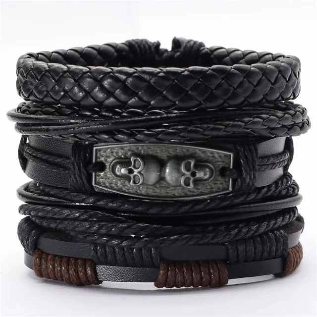 Leather bracelets JING JANG