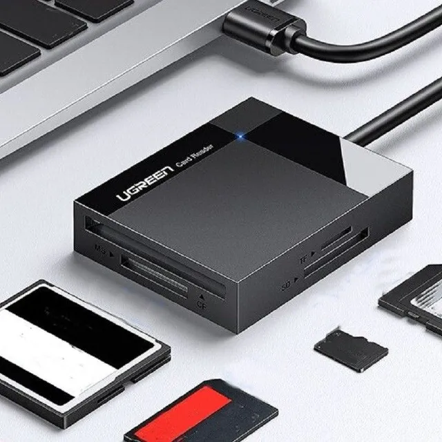 USB 3.0 memory card reader