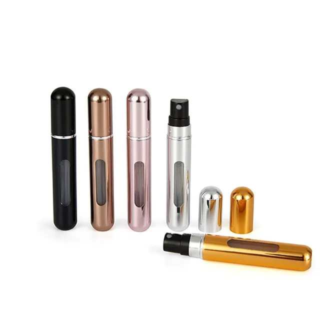 Portable perfume ampoule in a small handbag