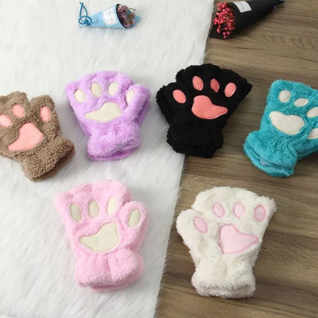Mănuși fără degete pentru pisici - diferite culori