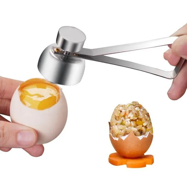 Stainless steel egg shell separator