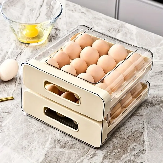 Egg holder For Fridge With Food Scale