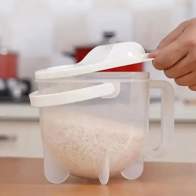 Multifunkční sítko na rýži pro rychlé a snadné mytí