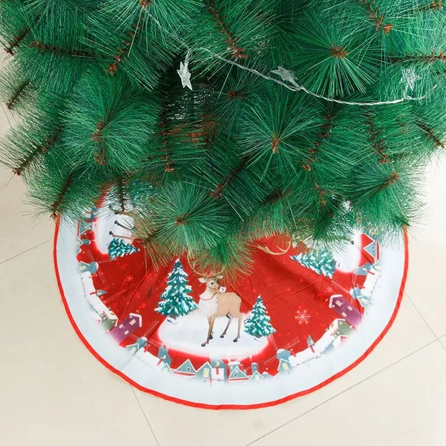 Vánoční ozdobný ubrus pod vánoční stromeček