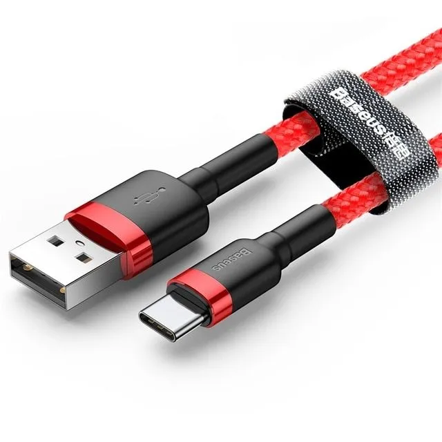 USB C elpusztíthatatlan gyors töltés kábel - különböző hosszúságú