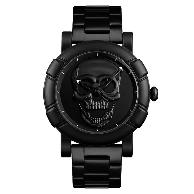 Men's trendy Brandt skull watch