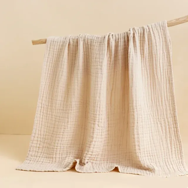 Children's six-layer blanket for a new-born sleeper or as a bath towel