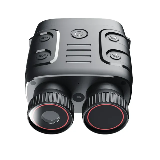 Binocular infrared night vision with 5x digital zoom for day and night use, photo and video, for hunting and sailing