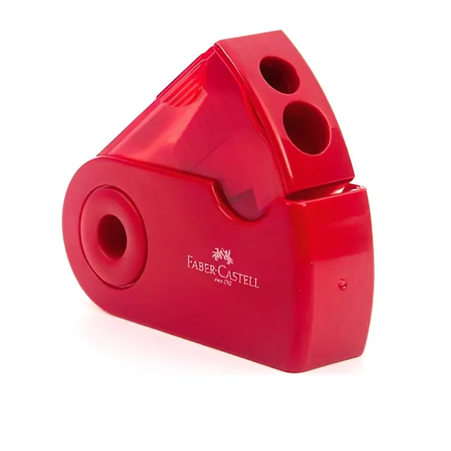 School practical sharpener with double hole