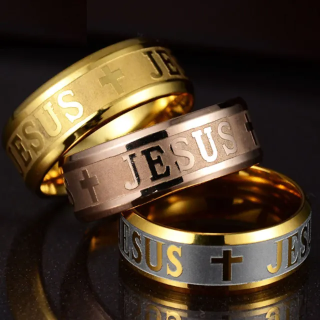 Ladies ring Jesus - 5 colours