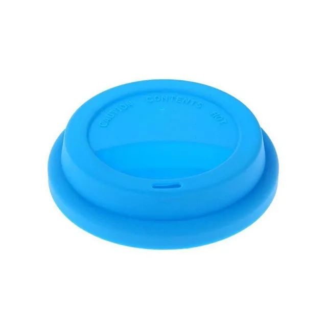 Silicone lid for the glass