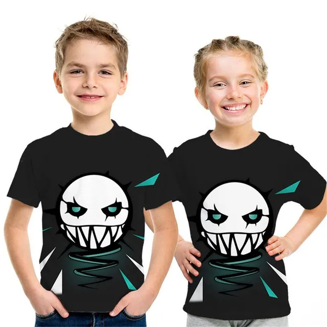 Baby T-shirt with cool 3D printing Call of Duty