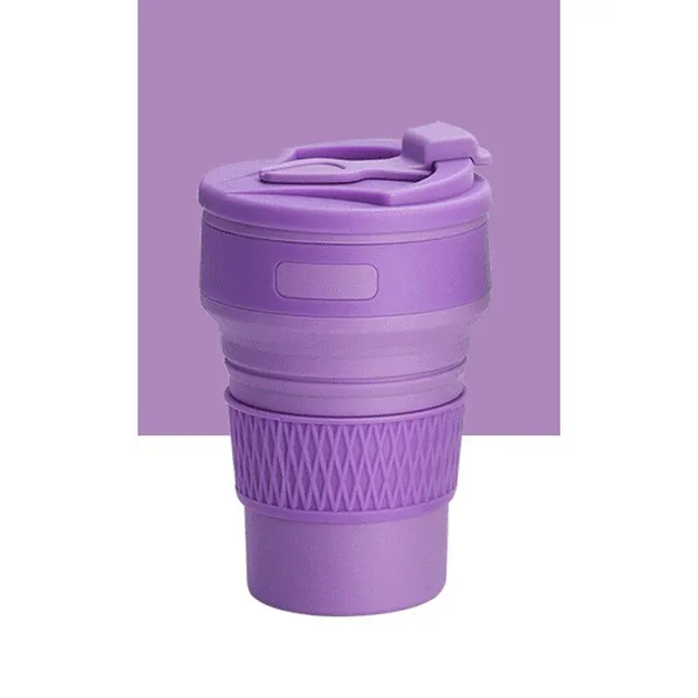 Silicone folding cup 350 ml C76