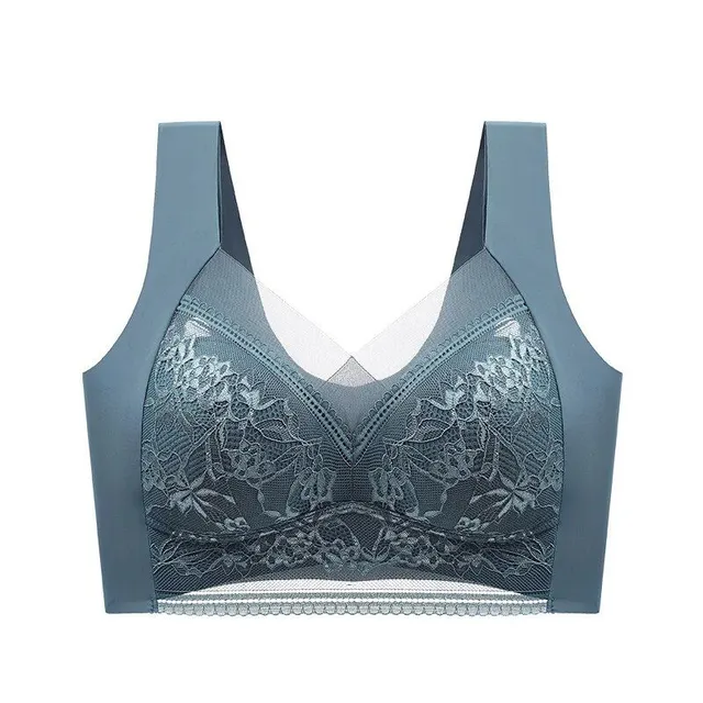 Women's seamless bra in large sizes - comfortable bra without bones with excellent support