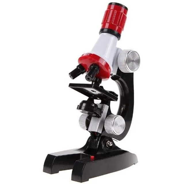 Children's microscope with equipment