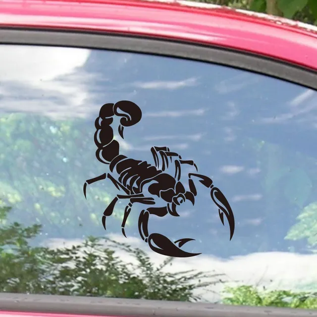 Scorpion car sticker