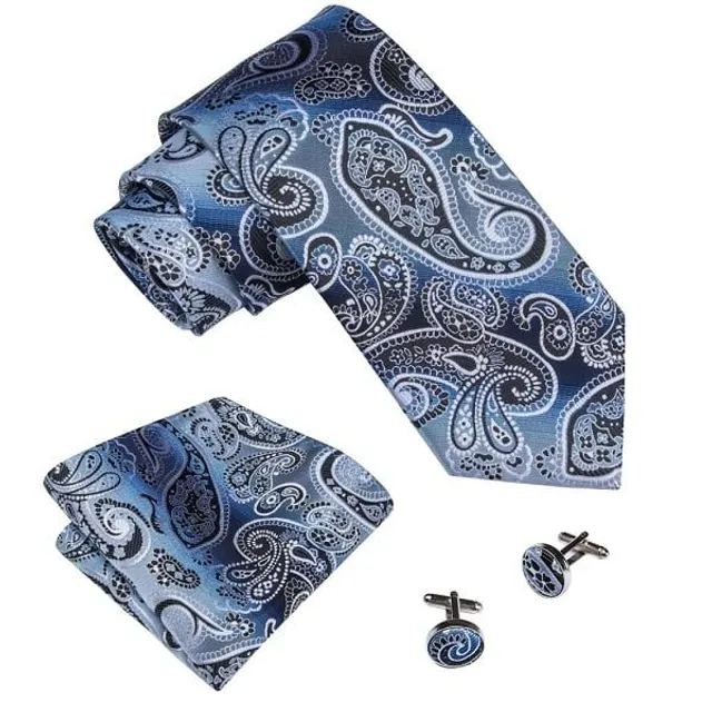 Stylish Men's Set © Tie, Kapeník, Cuff links