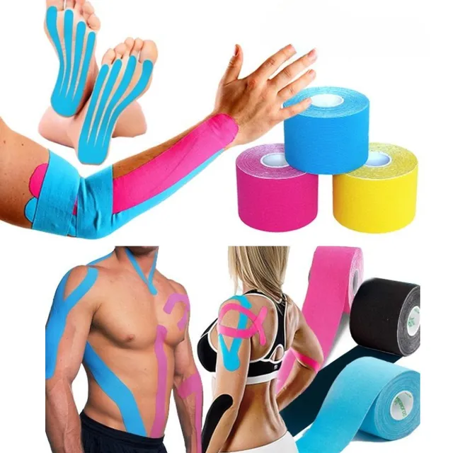 Taping - relief from joint and muscle pain