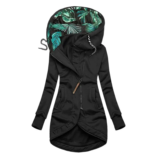 Women's autumn jacket Clora damska-podzimni-bunda-p2468-cerna xs