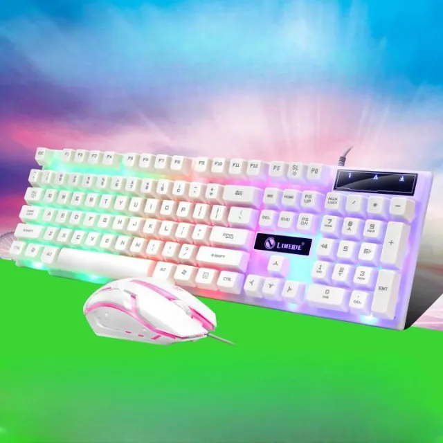 Tastatură de gaming iluminată cu mouse K359