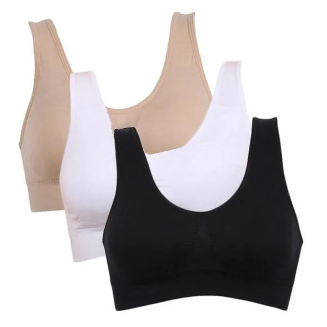 3 pcs SolidBra bra, sizes S-5XL