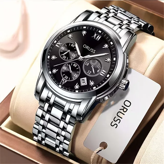 Men's waterproof watch with luminescence - fashion trend for students