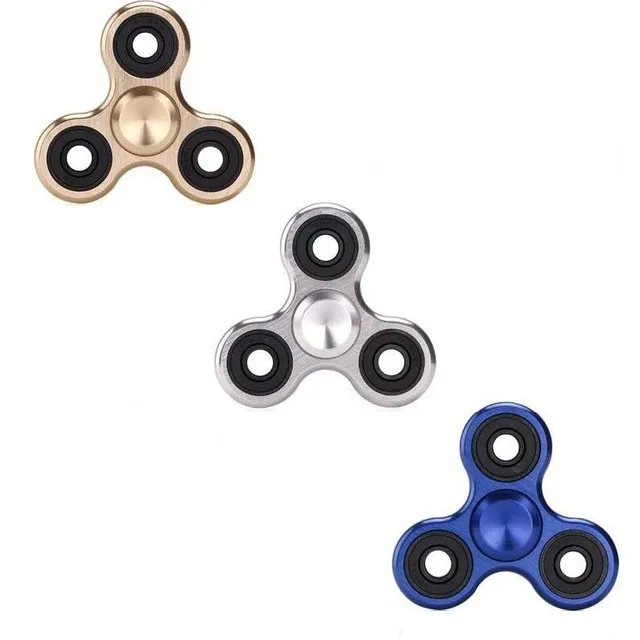 Fidget spinner metalowy A2214 niebieski