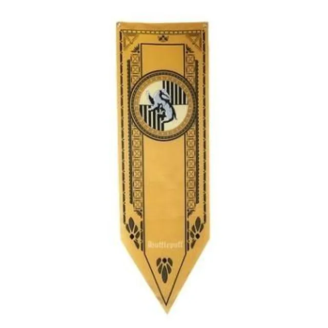 Decorative wall flag with the popular motif of the Harry Potter series