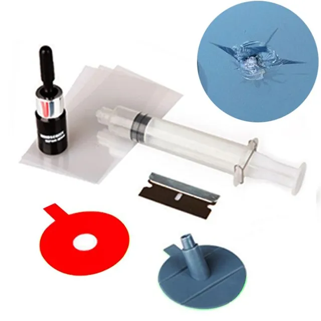 Windscreen repair kit
