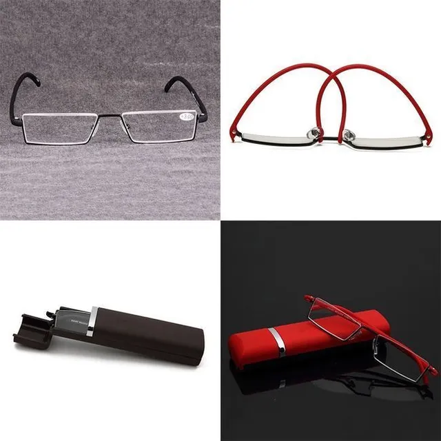 Reading glasses with case - 2 colours