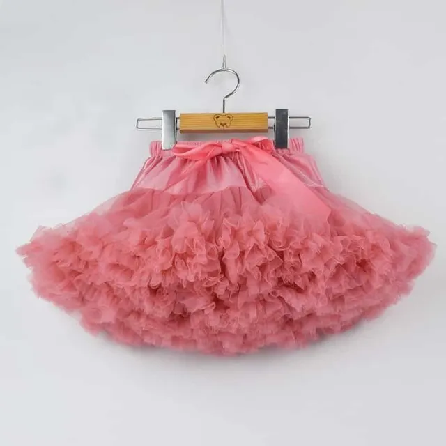 Children's fluffy skirt Pullies