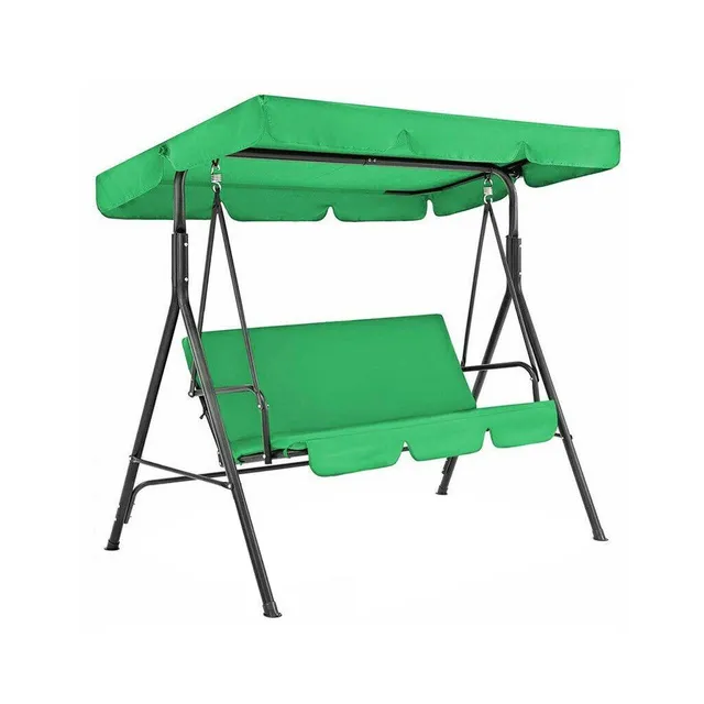 Modern two-piece replacement set of garden swing covers - several colour variants Thorn