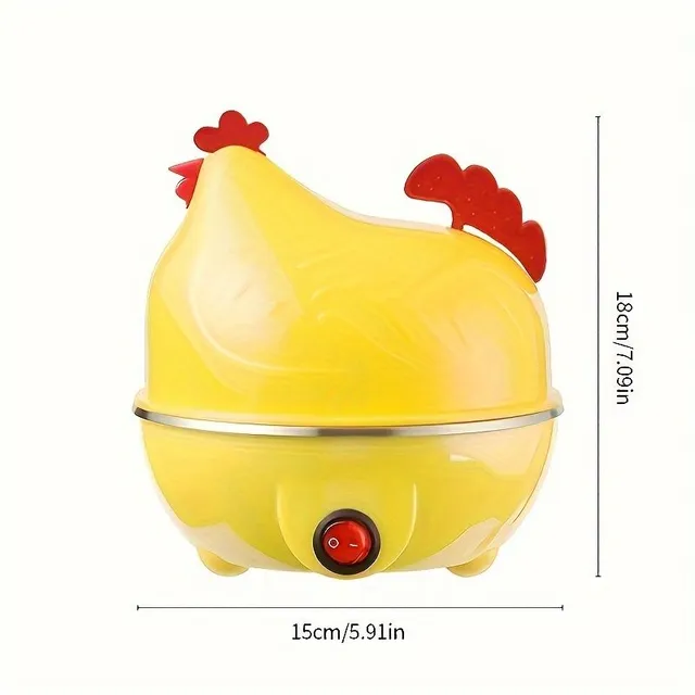 Steam pot for eggs 3v1: Pure cooking, automatic shut-off, for all egg types