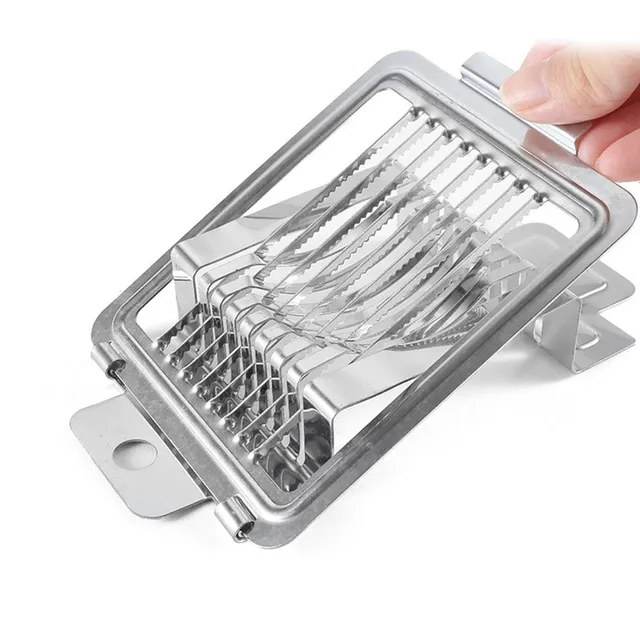 Stainless steel egg cutter