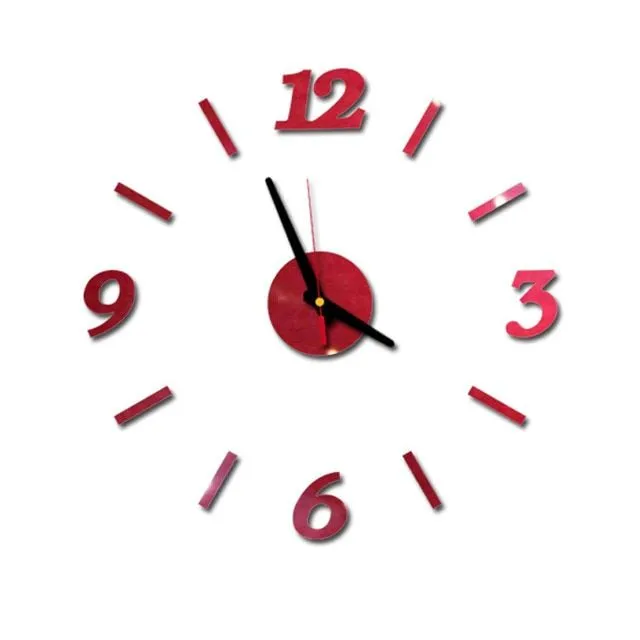 Stylish modern 3D clock 10