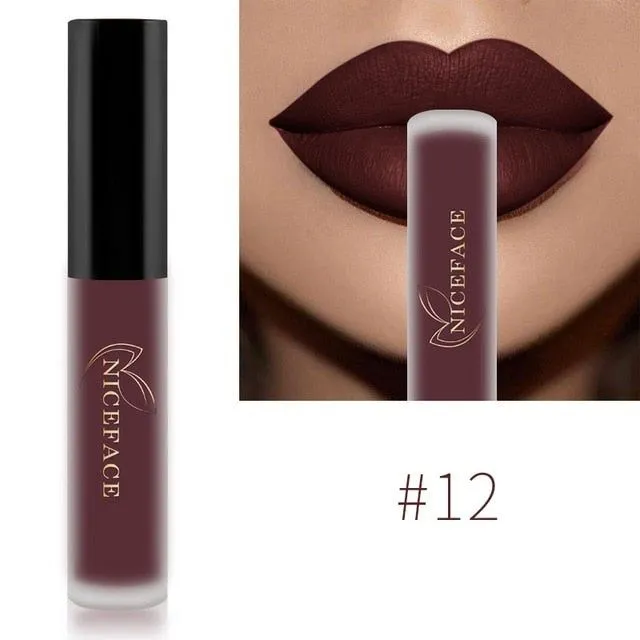 Matt waterproof long-lasting lipstick - more colors