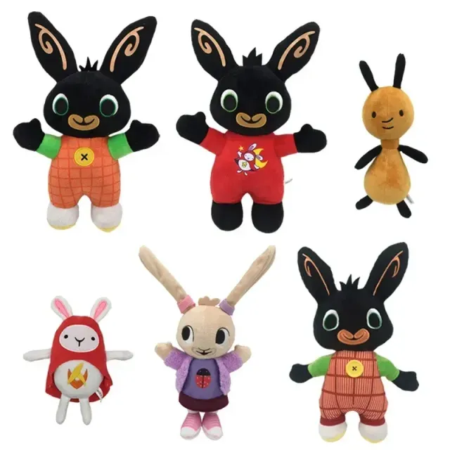 Luxury plush friend in the design of Bing Bunny and friends