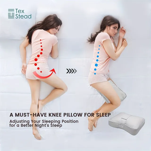 Pillow for peaceful sleeping on the side - between knees and knees for sleeping on the back