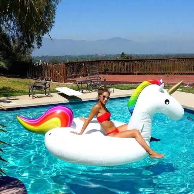 Inflatable deckchair - Unicorn