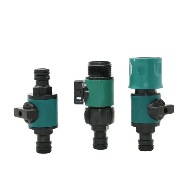 Hose connection with control valve H885