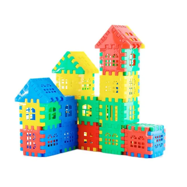 Set de construcție educativ din plastic pentru copii