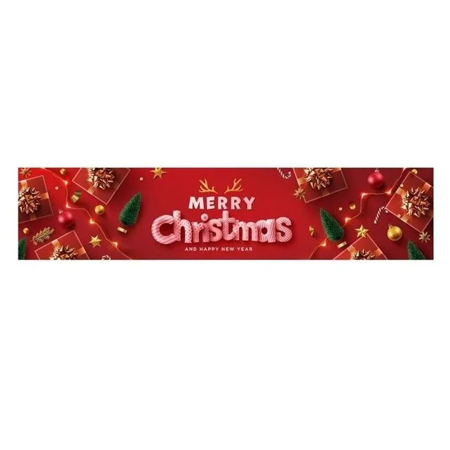 Christmas banner 180 x 40 cm