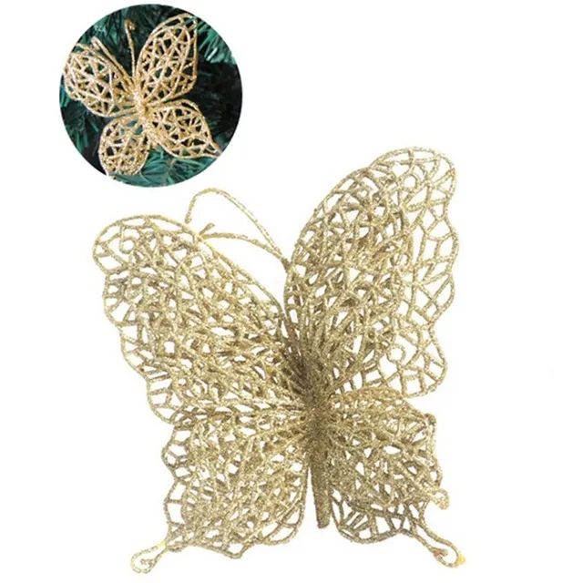 Christmas Butterfly Ornament 6 k