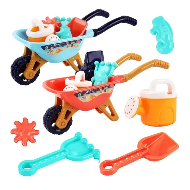 Game set of toys for sand / Wheel with granola