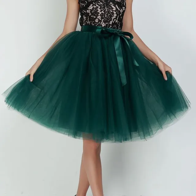 Women's Tulle Tutu Skirt with Bow