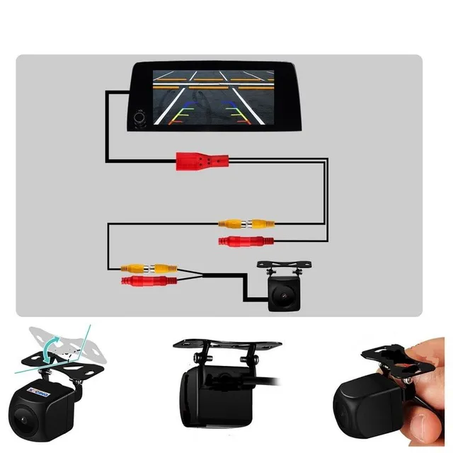 Parking camera with night vision