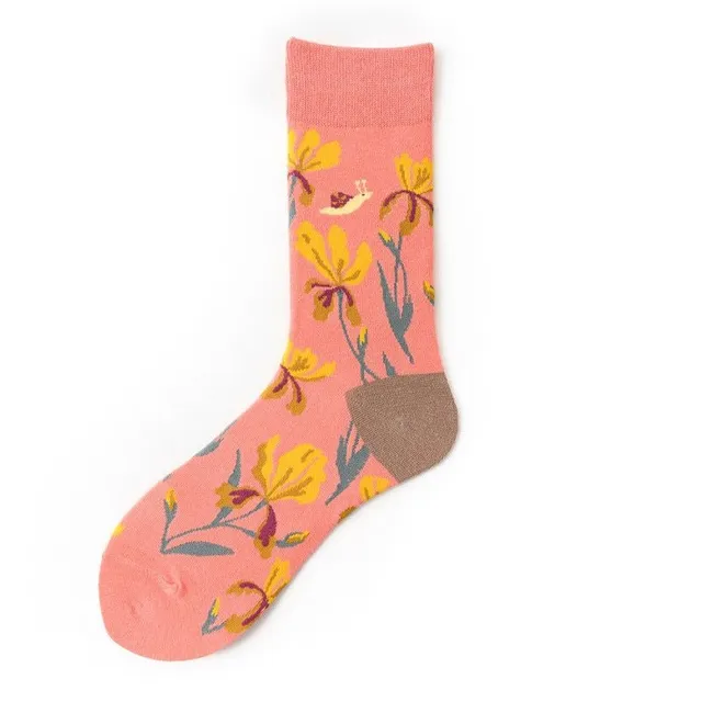 Funny socks with motifs