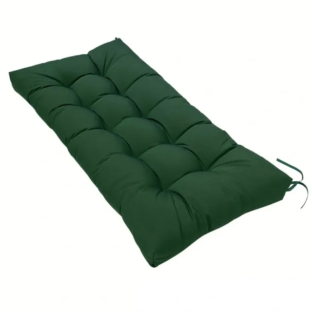 Waterproof cushion for outdoor bench - Cushion for wooden bench with sun protection